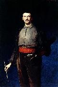 Self-portrait with a palette., Ludwik de Laveaux